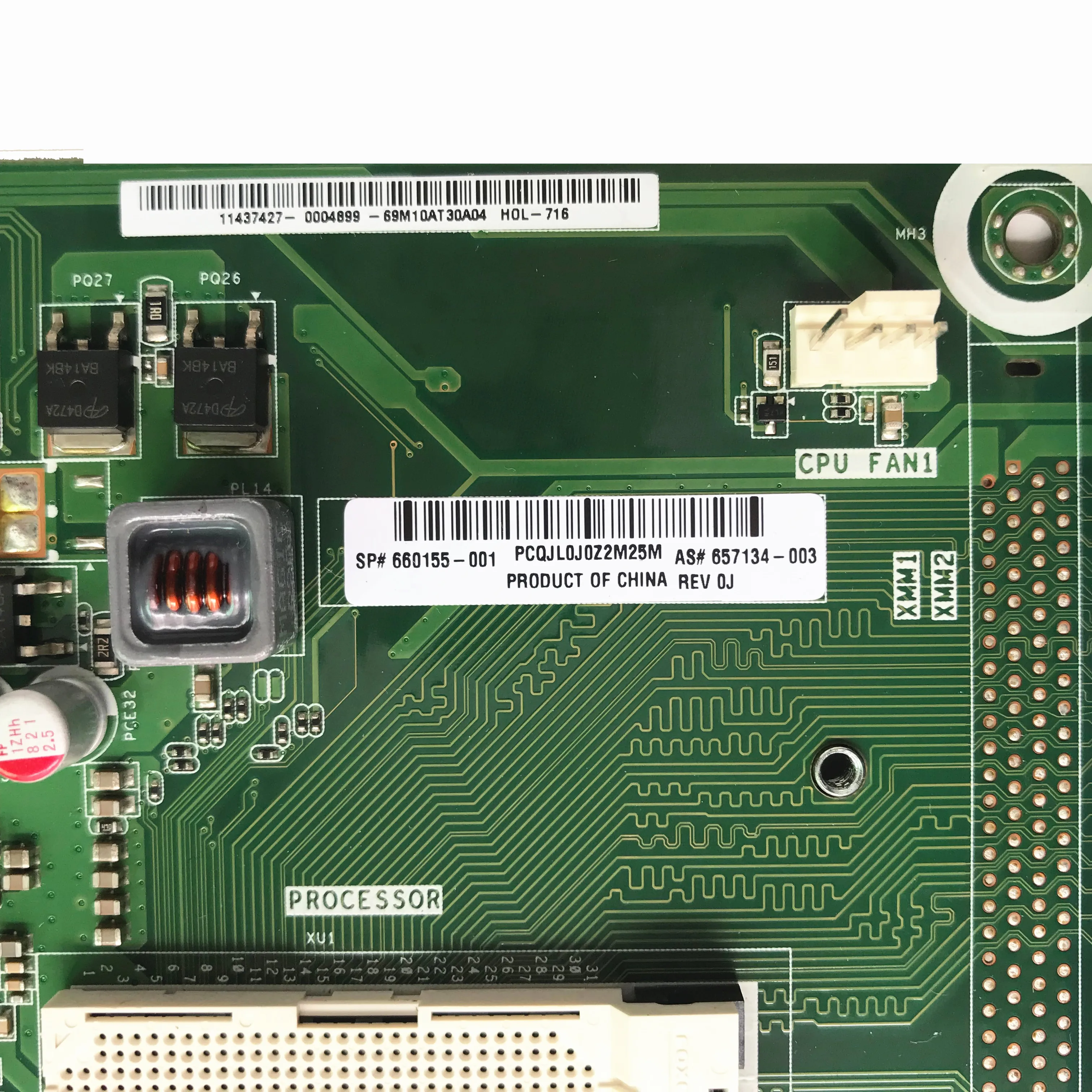 660155 001 657134 003 Высокое качество для HP Pavilion P6 настольная материнская плата разъем FM1