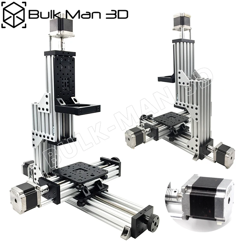 MiniMill CNC машины механическое Комплект 3 оси рабочего стола Kit с 175 oz * в Nema 23 шагового