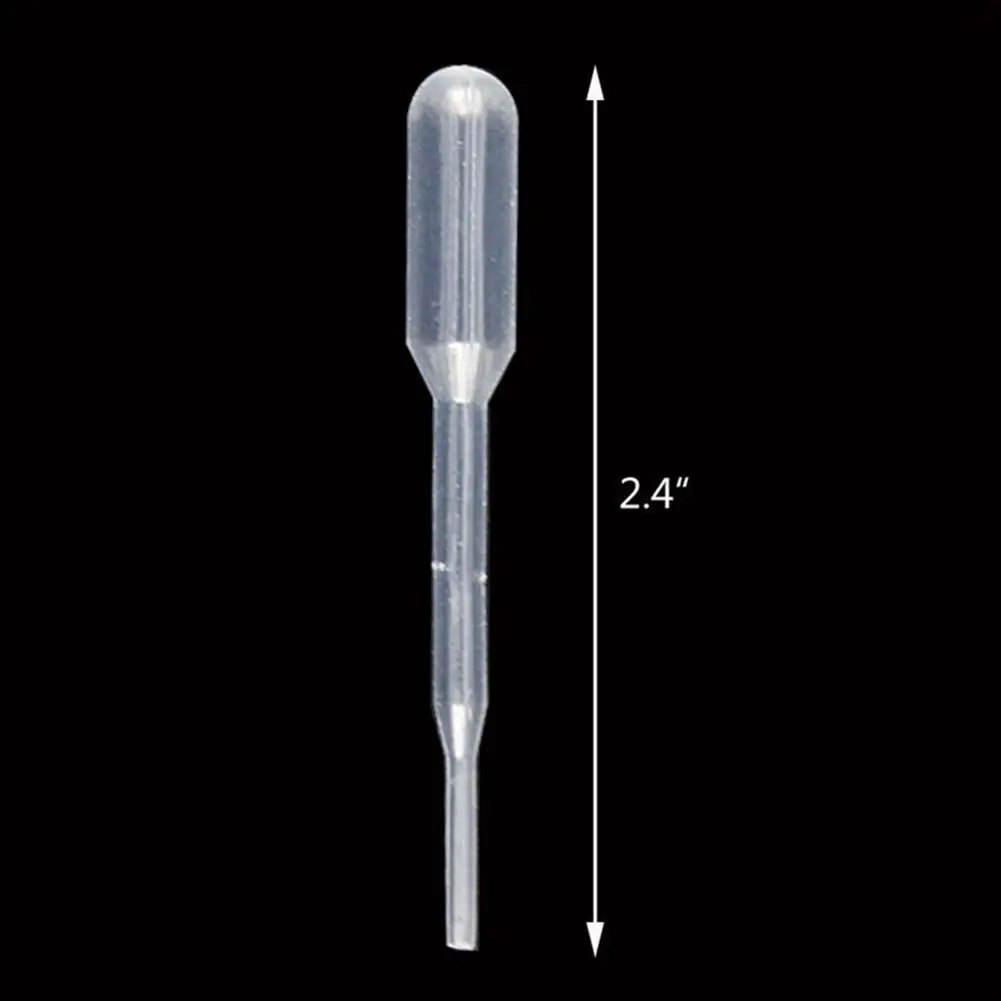 

500 Pieces 0.2 ml Capacity Disposable Graduated Transfer Pipettes Dropper Polyethylene