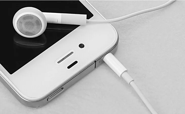 Оптовая продажа 200 шт. белых наушников с микрофоном для apple iPhone 6 plus 5S 5 5C 4 4S 3GS