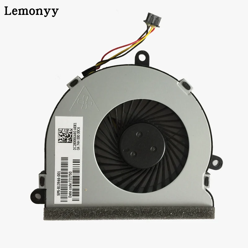 Процессор вентилятор охлаждения для HP 15-AC 15-A 15-af 250 g4 15-ac121TX 15-AC121DX 813946-001 аккумулятор большой емкости DC28000GAF0FCC2 DFS561405FL0T