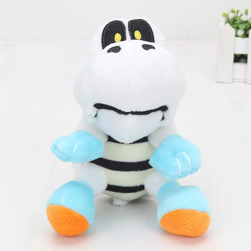 Super Mario Bros Плюшевые игрушки Кукла Super Mario Bros Марио Луиджи застенчивый парень птичка бу Сухие Кости плюшевая игрушка 6-25 см