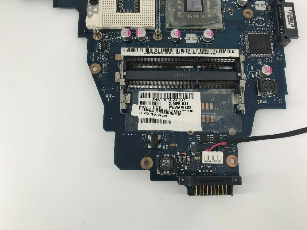 LA-6841P K000111590 подходит для Toshiba C660 материнская плата ноутбука DDR3 GL40