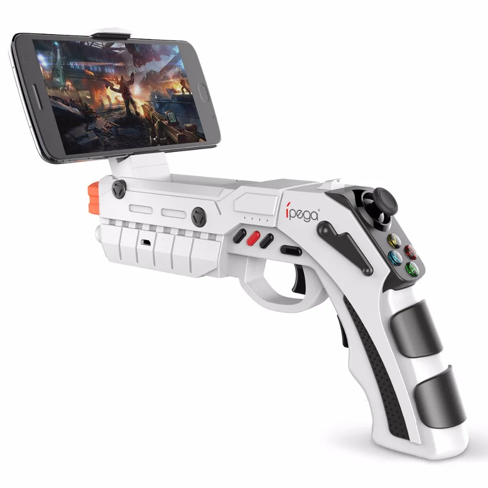 Moveski PG 9082 AR Gun Toy 3D Body Feeling Intelligence контроллеры Bluetooth Game Handle для Android iOS iPhone|controle game