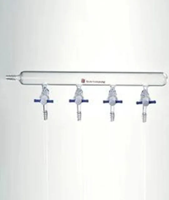 

Single- line vacuum gas distributor 4mm Glass Manifold