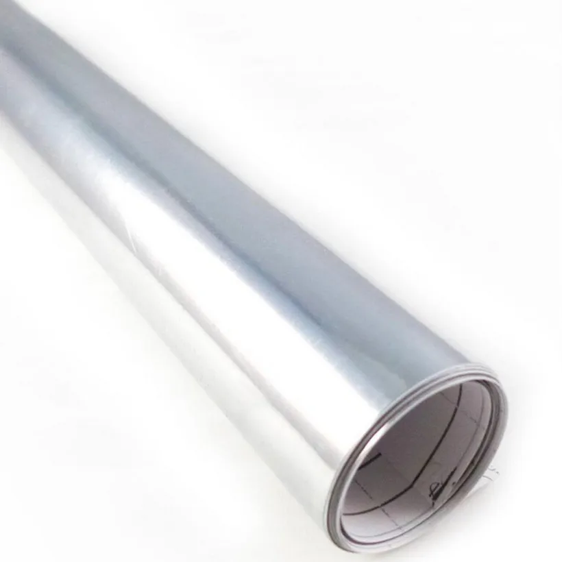 6 &quotx 60&quot 15cmx150/75 см Авто автомобиль зеркало металлик chrome Обёрточная бумага