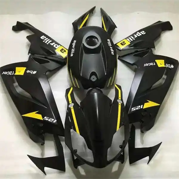 Бо Комбинезоны для Aprilia RS 125 2006 2010 2011 ABS Матовый Черный RS125 06 07 08 09 10 11 обтекаемой формы для литья под давлением