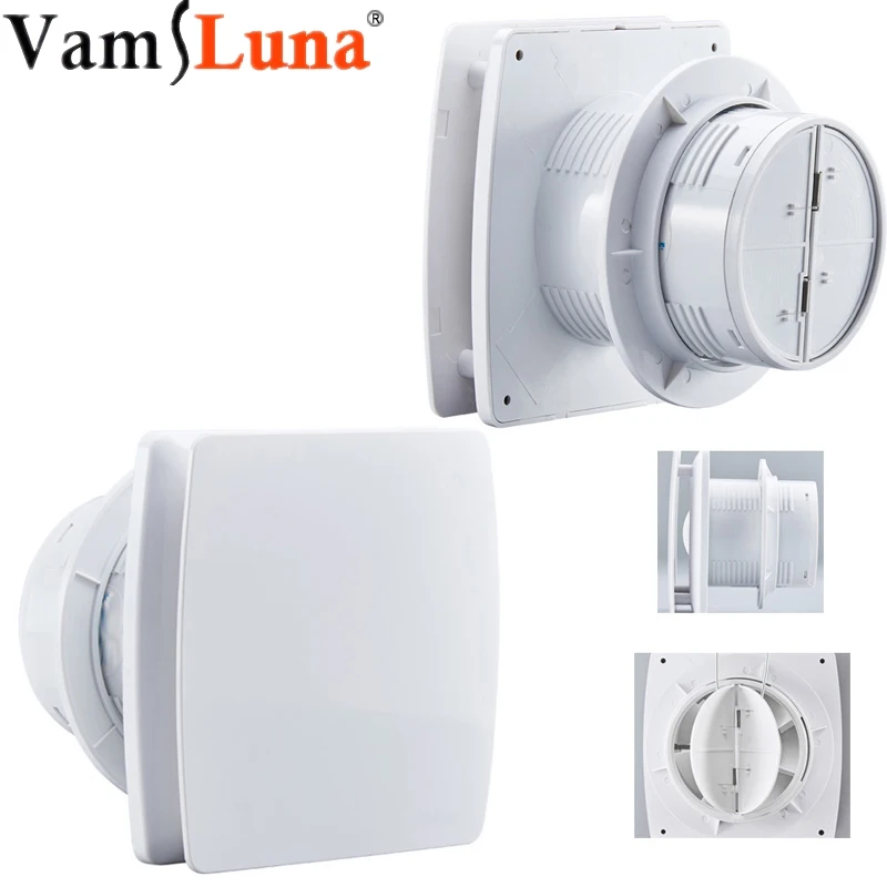 

4 & 6 inch Ventilation Fan Low Noise 220V Home Bathroom Kitchen Bedroom Toilet Wall Silent