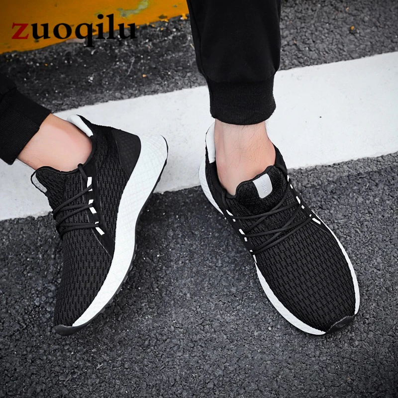 2020 New Mesh Men Casual Shoes Lac-up Lightweight Comfortable Breathable Walking Sneakers Tenis Feminino Zapatos | Обувь