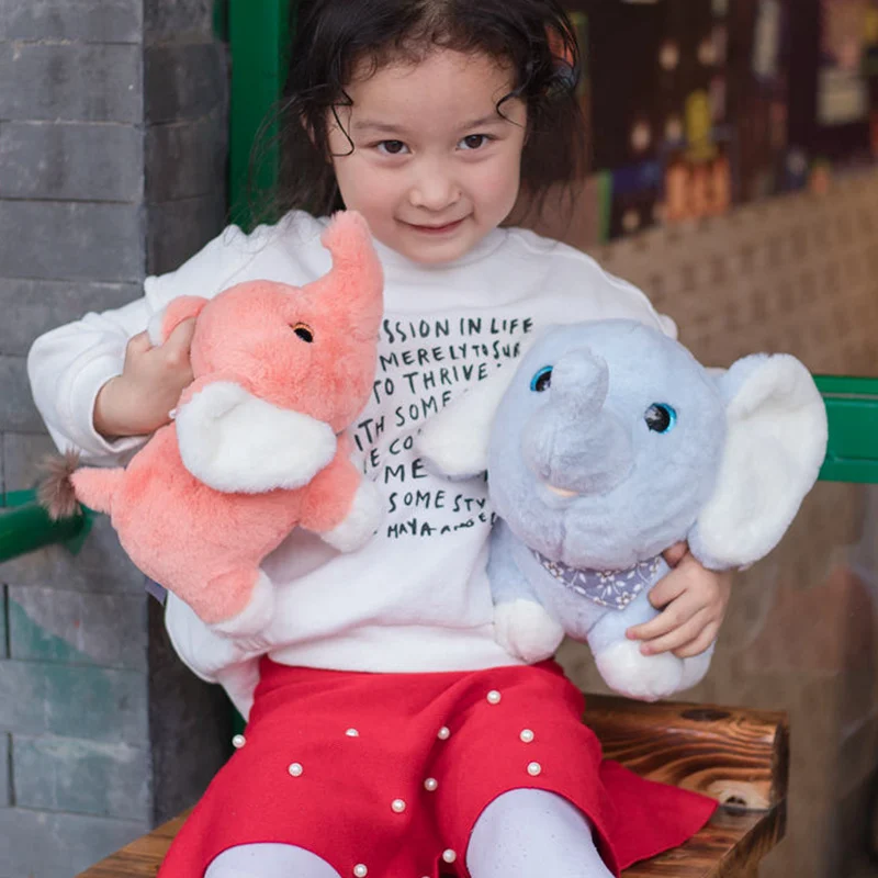 

1pc 30/40cm Kawaii Baby Dolls Stuffed Lovely Animal Plush Toys Funny Elephant Dinosaur Hippo Toys for Children Kids Xtmas Gift