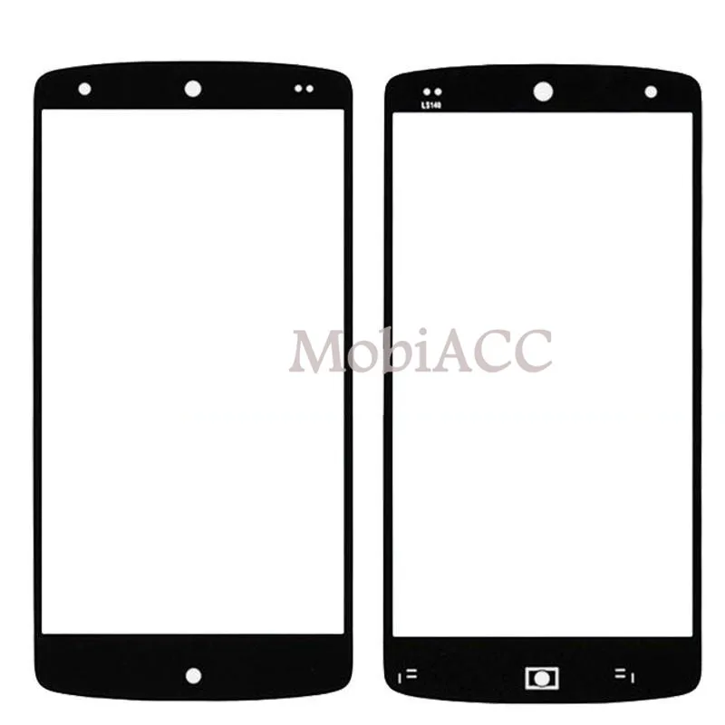 Внешнее стекло для LG Google Nexus 5 D820 D821 Premium Замена переднего экрана черная крышка с