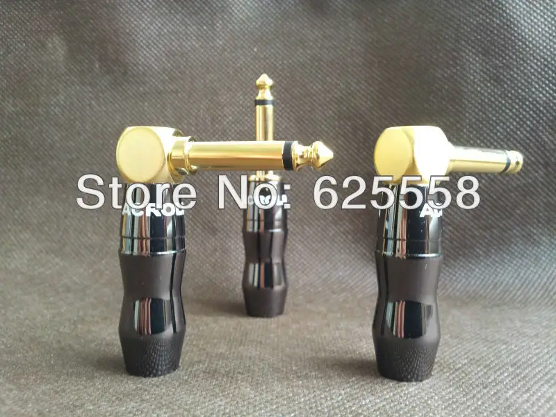 2 шт. 6 3 мм TRS правый угол Моно телефон микрофон штекер гитара PA кабель |