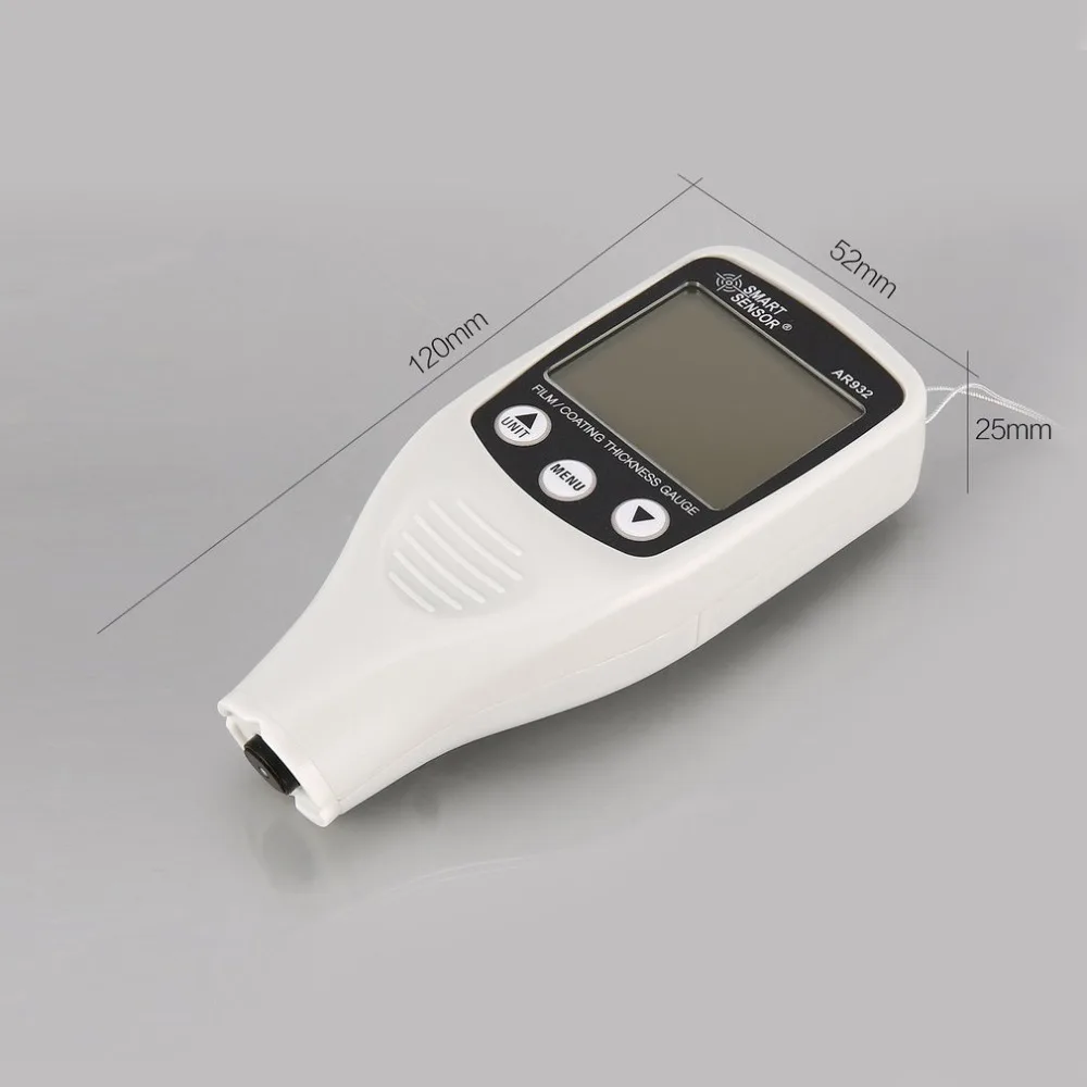 Умный датчик AR932 0-1700um мини цифровая пленка для покрытия толщина железа
