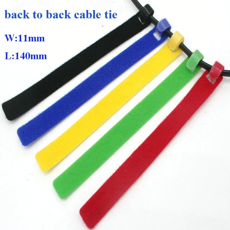 Многоразовые нейлоновые кабельные стяжки 11*140 мм 6 цветов 30 шт.|reusable cable|reusable cable