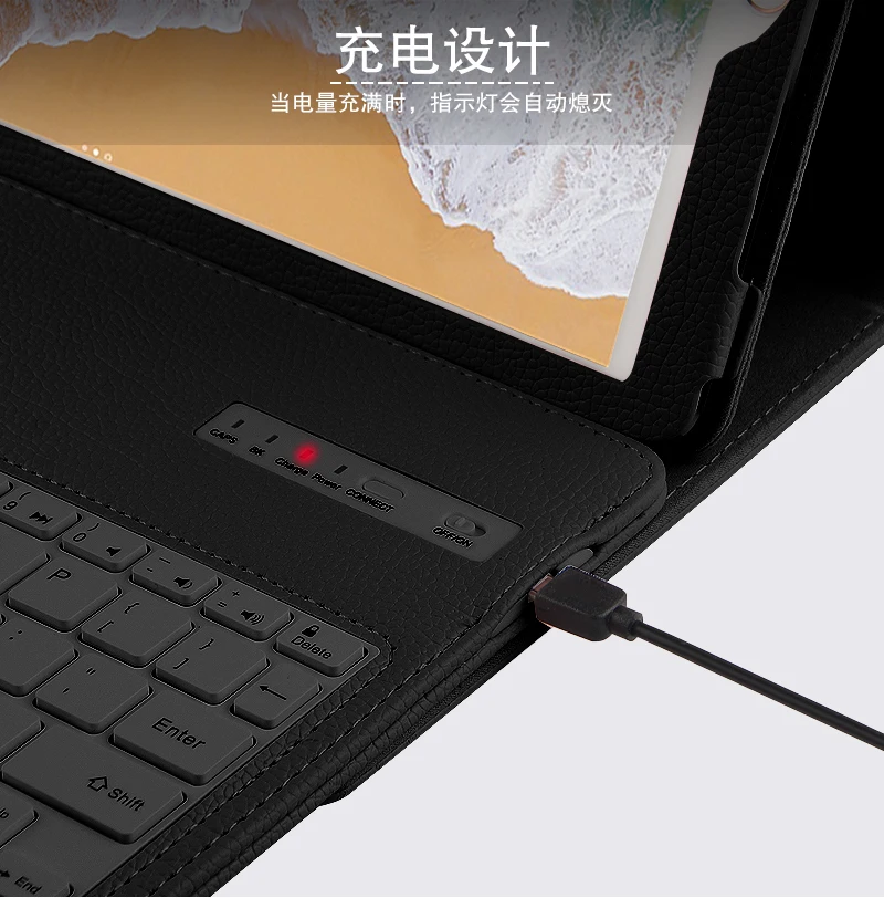 Для ipad air 3 беспроводной Bluetooth клавиатура чехол для ipad Pro 10,5 дюймов ipad air3 10," PU защитный чехол-подставка