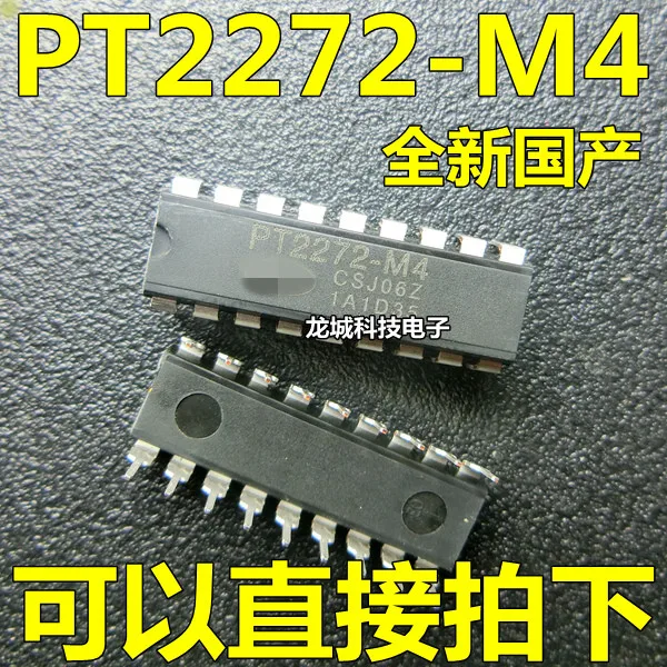PT2272 M4 DIP 18 чип для Codec Новый SC2272 M4|Интегральные схемы| |
