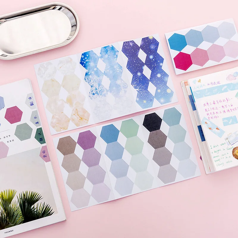 Creative Gradient Color Index Classification Sticker Marker Label | Канцтовары для офиса и дома