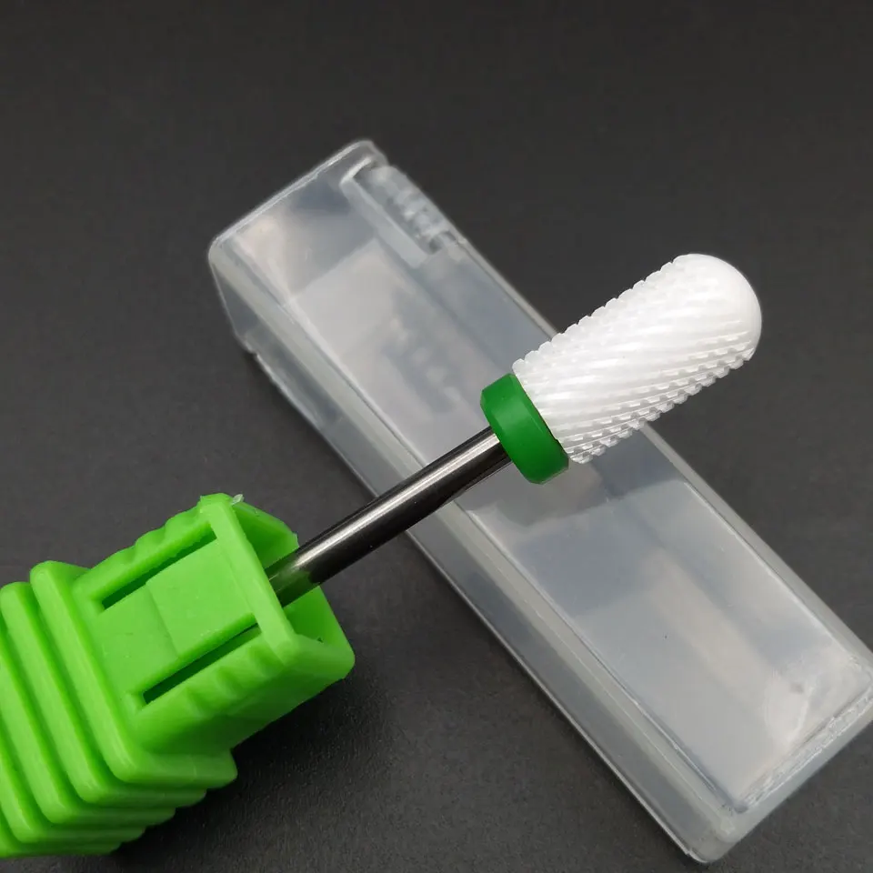Сверла HYTOOS круглые для маникюра 3/32 дюйма|nail drill bits|ceramic nail drillnail |