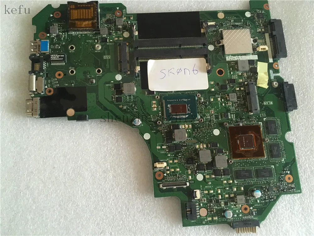 Материнская плата K56CB для ноутбука Asus материнская K56CM I7 3517U CPU REV.2.0 с графической