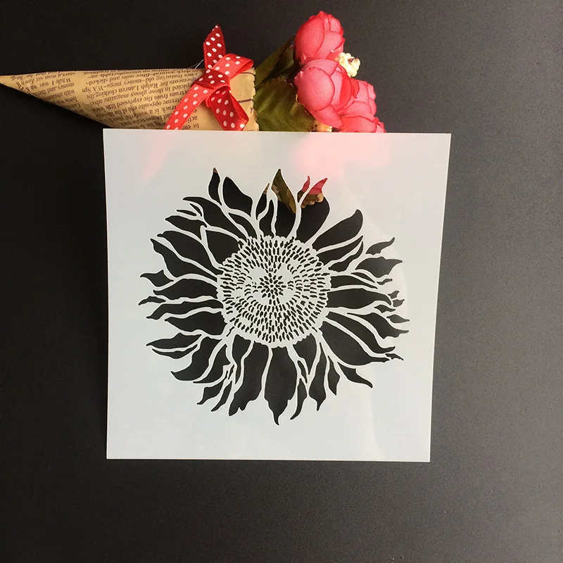 Пластиковые трафареты с распылителем цветов для нанесения слоев