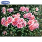 Квадратная круглая Алмазная вышивка сделай сам, розы, цветы, 5d алмазная живопись, полная Алмазная мозаика, картина стразы, вышивка крестиком