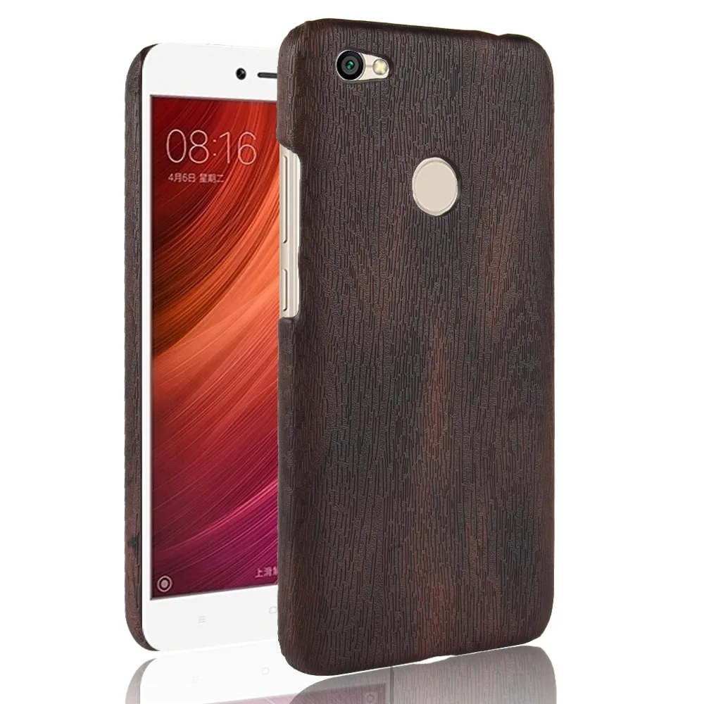 Woodern кожа ретро кожаный чехол для Xiaomi Redmi Примечание 5A Роскошный жесткий Xiao Mi