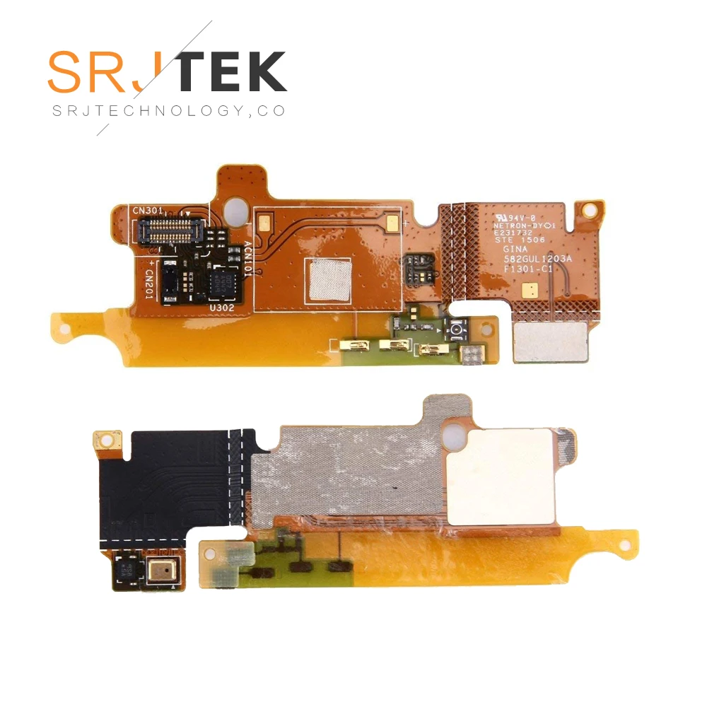SRJTEK Новый гибкий кабель микрофона для SONY Xperia T3 M50W D5103 Microfone Mic D5106 C6806 запасные
