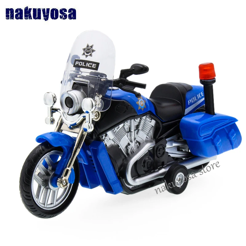 Имитационная модель мотоцикла YAMAHA Patrol полицейская Автомобильная игрушка