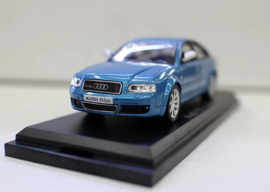 Оригинальные, фабричные, по цене производителя, 1:43 Au di RS6 2002 Игрушечная машина из сплава игрушки для детей литой модельный автомобиль подарок на день рождения;