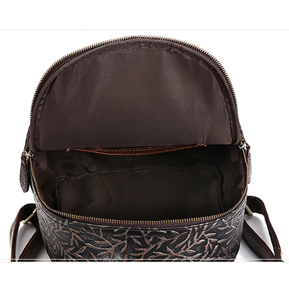 Женский рюкзак из натуральной воловьей кожи дизайнерские дорожные школьные