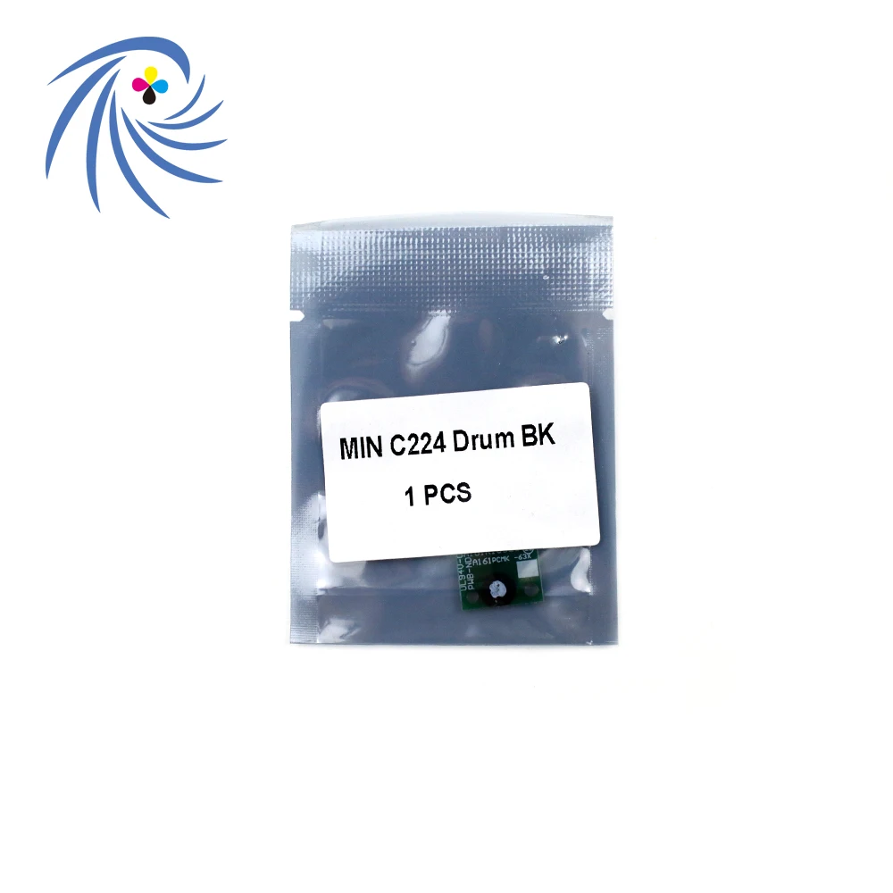 Бесплатная доставка! DR-512K DR-512 четыре цветовой барабан чип для Minolta