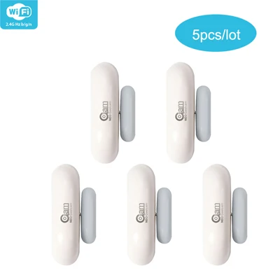 wifi door 5pcs NEO COOLCAM NAS-DS01W Wifi датчик двери окна, уведомления приложения оповещения, не требуется дорогой концентратор - Цвет: wifi door 5pcs