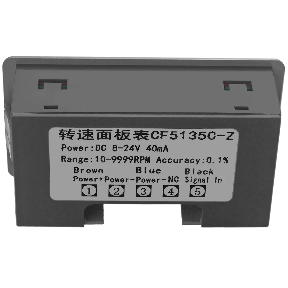 4 цифровой светодиодный синий Тахометр RPM измеритель скорости + датчик