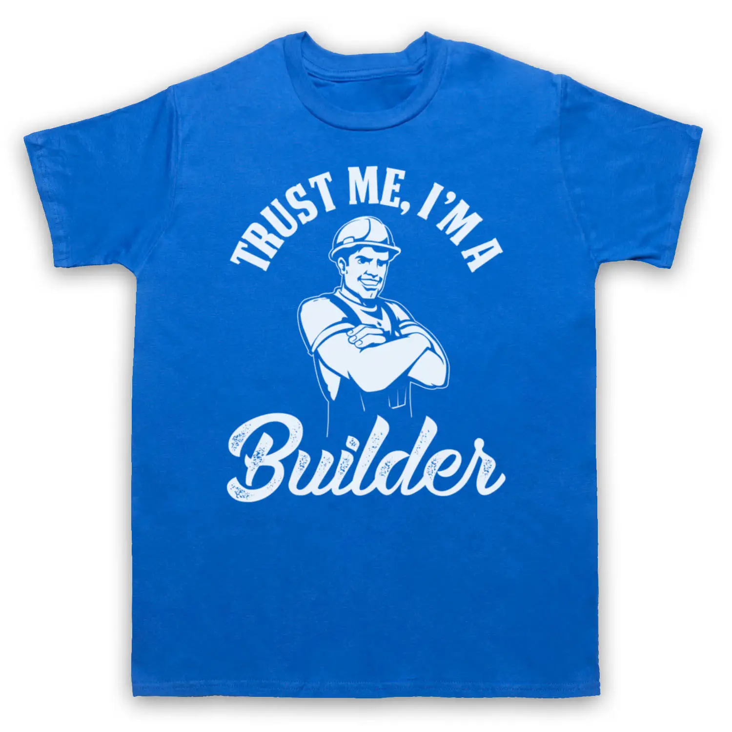 

Футболка мужская с надписью «Trust Me I A Builder», 100% хлопок