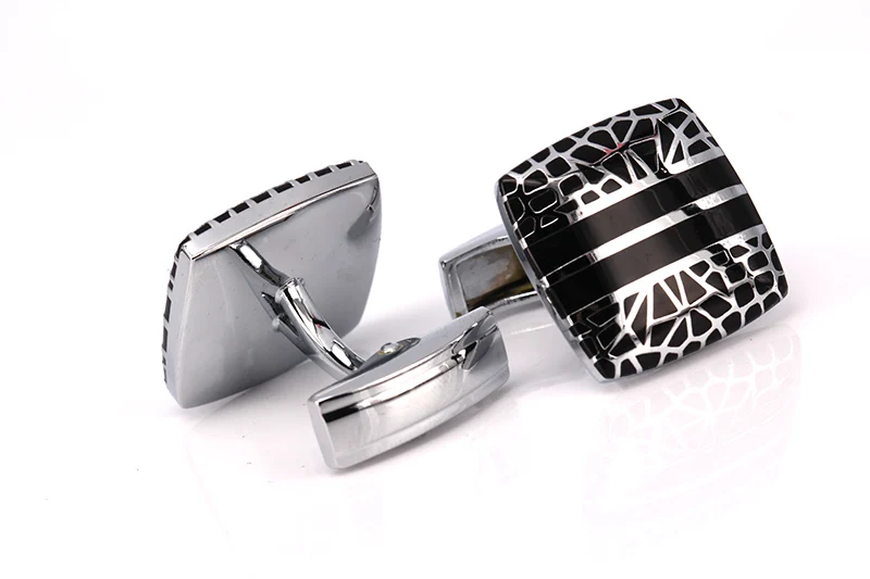 C-MAN Luxury French Brand Cufflinks for mens Jewelry Hot Sale Spider web Designer Fashion Cuff Links Wedding | Украшения и