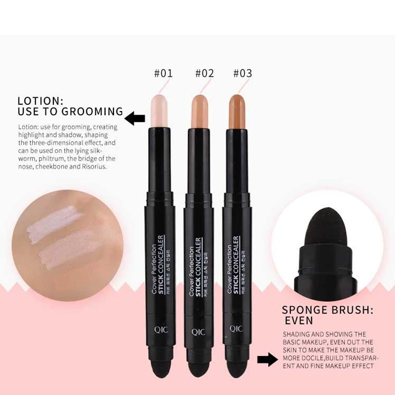 2018 Shimmer Shine читая Foundation Stick бронзатор контур макияж ручка 3D крем для лица Выделите