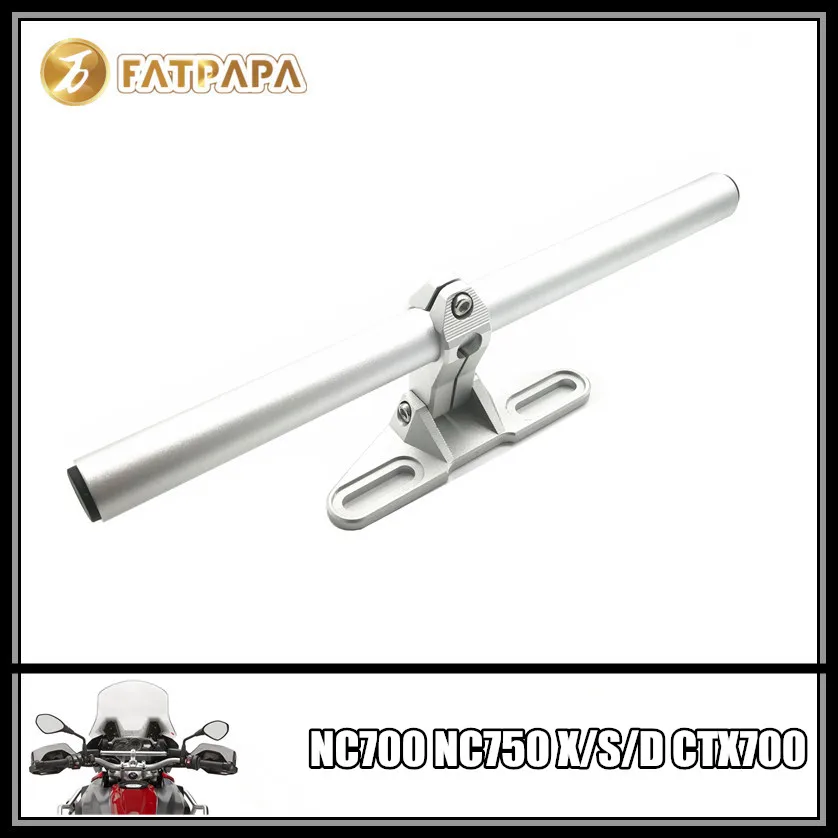 

Motorcycle Accessories Stainless Steel handlebar Navigation Bracket For HONDA NC700 NC750 X S CTX700 NC700S NC700X NC750S NC750X