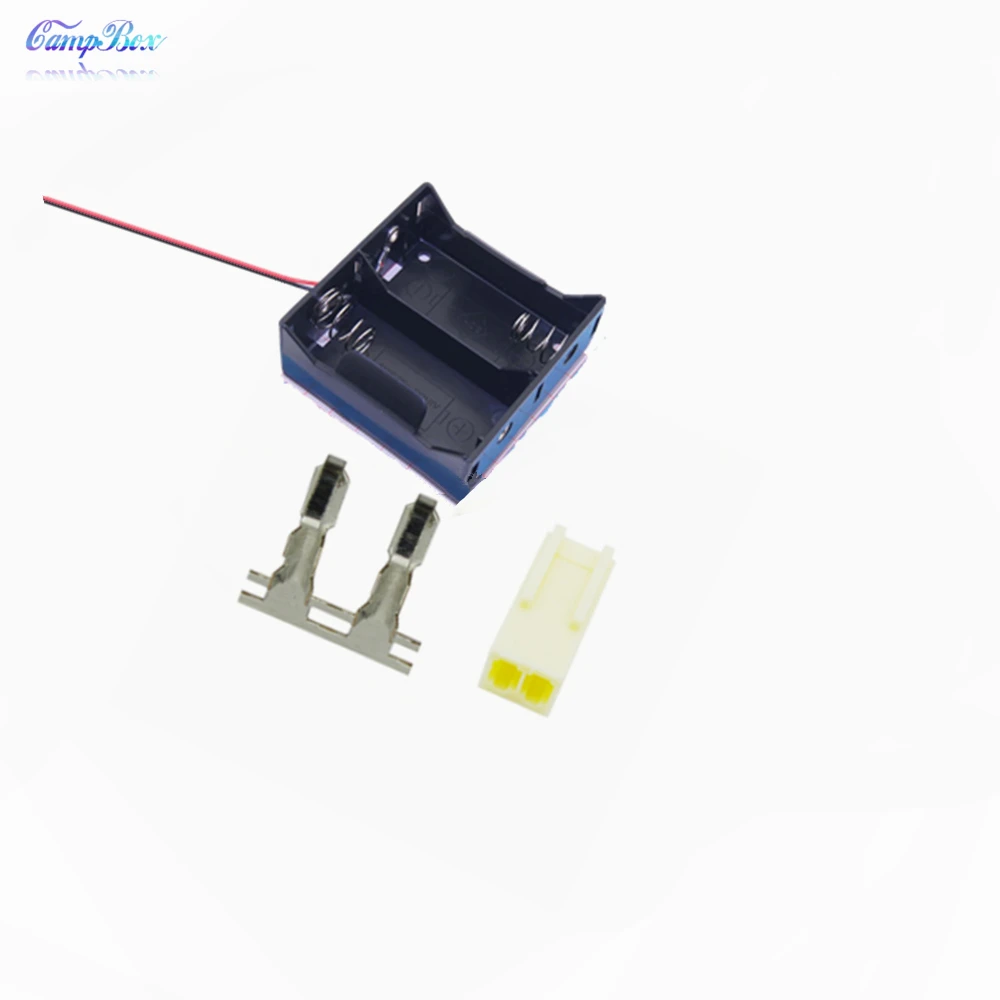 10 шт. держатель для аккумулятора 2X типа с кабелем 15 см|battery case holder|battery casebattery box holder