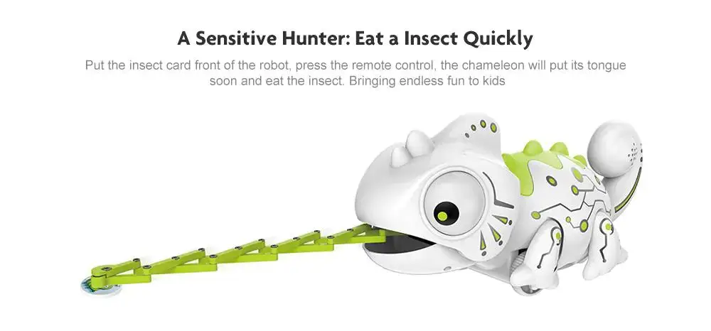 

Remote Control Chameleon Pet Intelligent Toy Robot for Children 2019 new Children Kids Birthday Gift Funny Toy RC Animals
