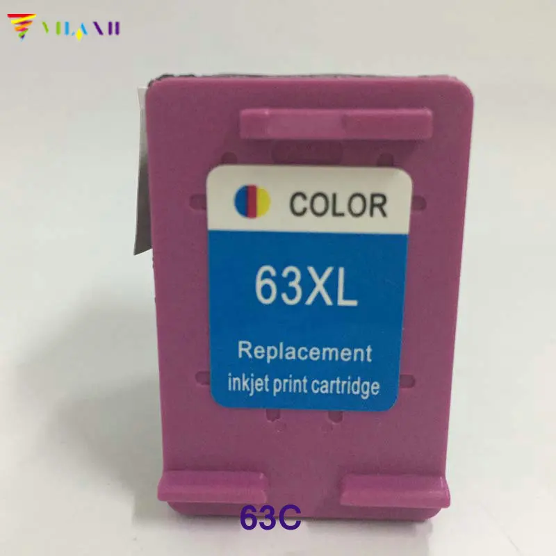 Vilaxh 63 чернильный картридж 63xl для HP Deskjet 2132 2130 3630 3632 Officejet 4652 3830 4650 ENVY 4522 4520 принтер