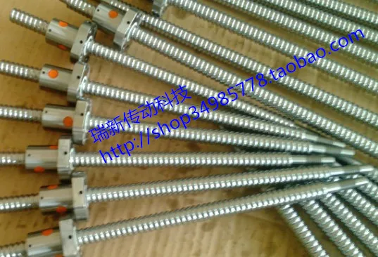 Шарико винтовая пара SFU1605 250mm с одной гайки 1 комплекты шариковый винт L250mm Ballscrews +