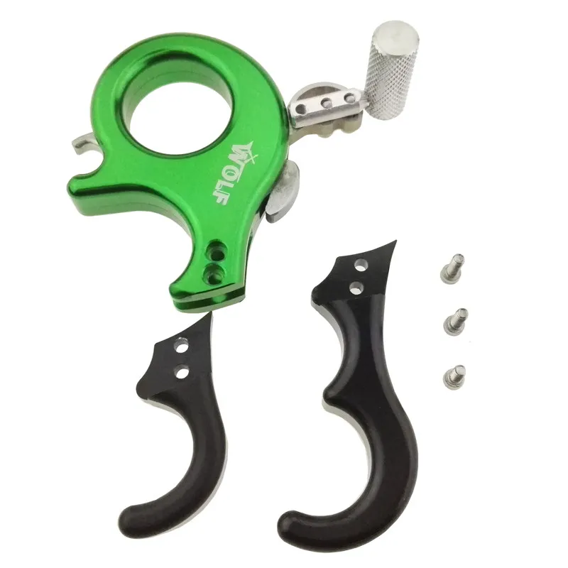 

Archery Compound Bow 3 And 4 Finger Release Stainless Steel Hunting Finger Caliper Release Aids Archery Accessories