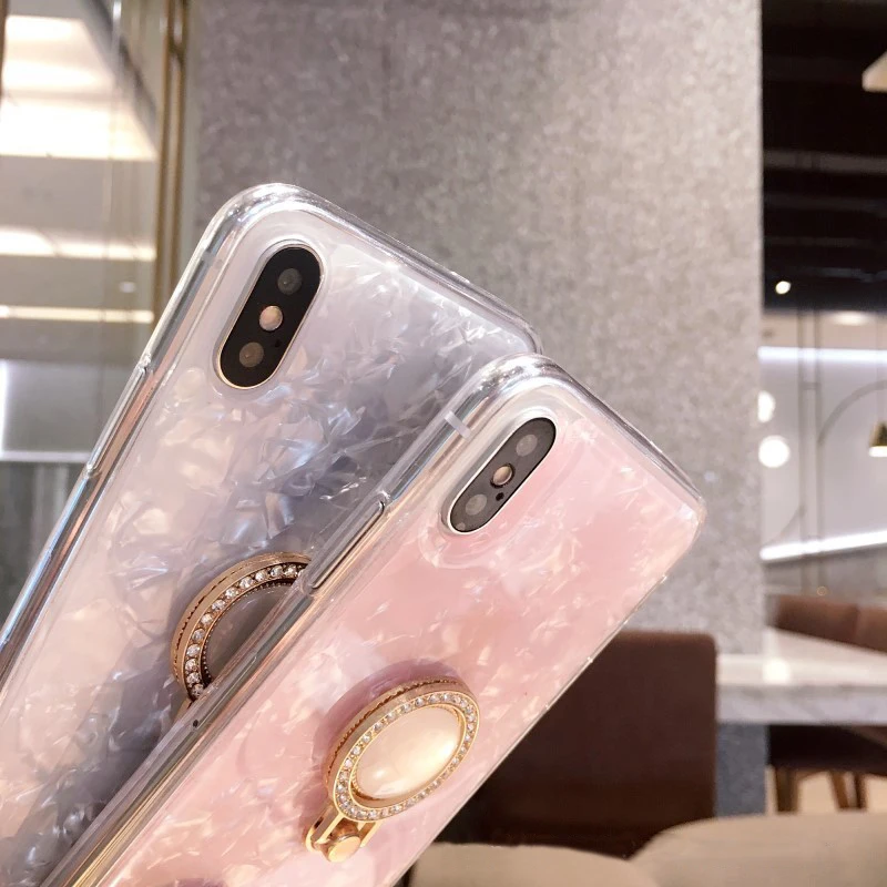 Оболочка для IPhone8/Apple7/Apple6S кольцо кронштейн чехол телефона Apple мягкий | Мобильные