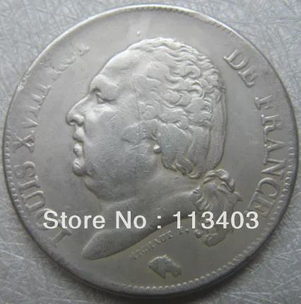 FRANCE 5 FRANCS 1817 H copy coins FREE SHIPPING|coin supplies free shipping|coin rings for mencoin door |