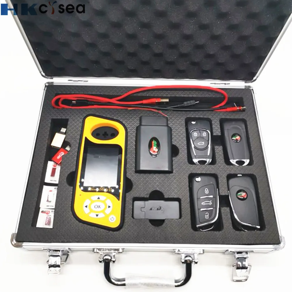 HKCYSEA JMD Handy Baby2 ключевой программист для 4C/4D/T5(11,12, 13,33)/г(80 бит)/46/47/48 King Красный Чип-диод лампочка с JMD OBD для удобный детский 2