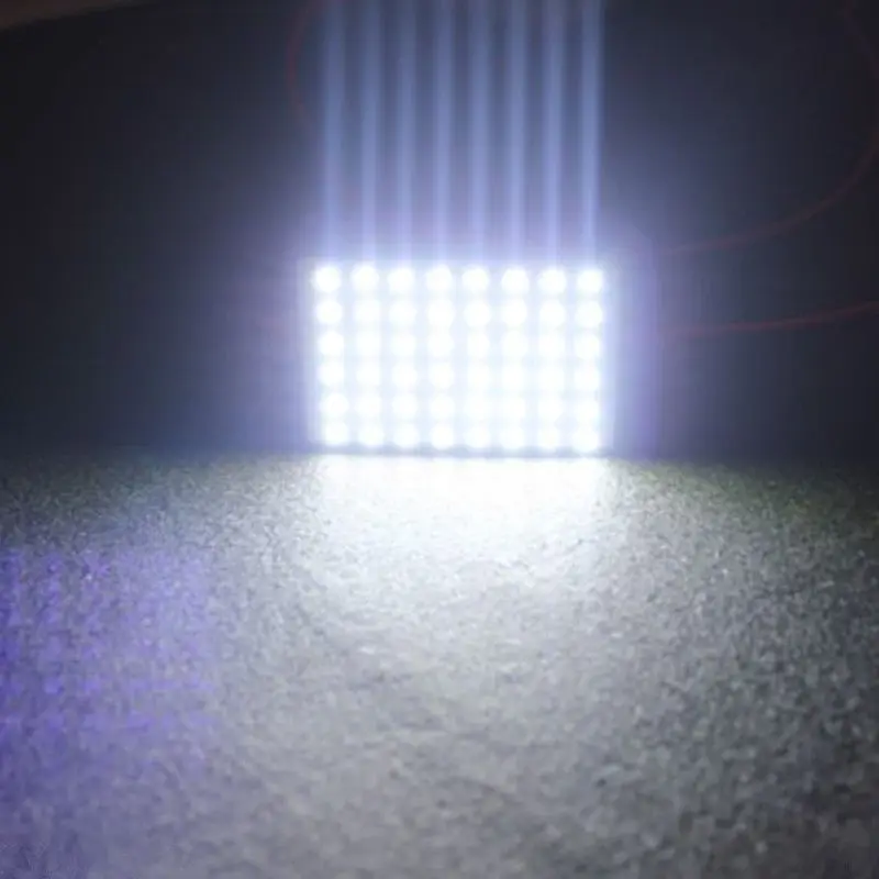 Белый T10 48 Smd светодиодный светильник с панелью, автомобильный светильник для чтения, лампа BA9S 3, адаптер постоянного тока 12 В, интерьерный купольный светильник с картой