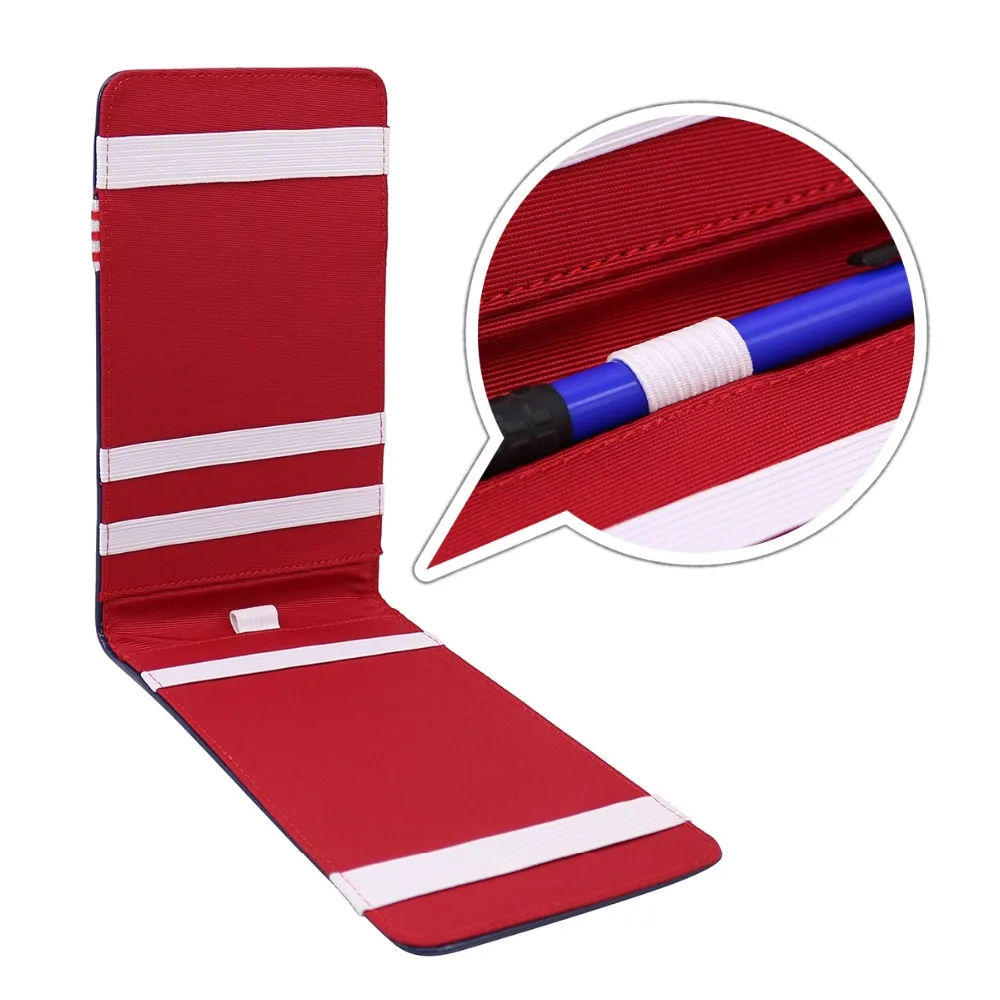 Craftsman Golf Scorecard Holder Yardage Book Cover U.S.A Кожаный Прочный | Спорт и развлечения