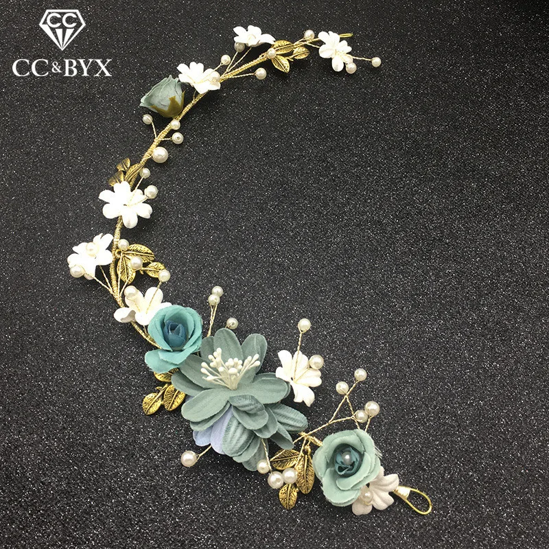 CC повязки на голову в лесном стиле обручальные свадебные аксессуары для волос