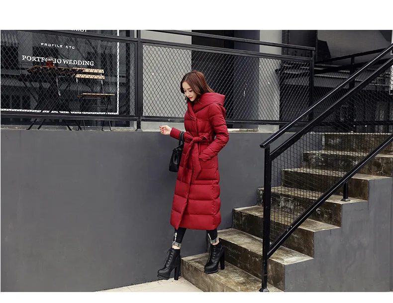 Tcyeek корейская мода Parkas зимняя куртка женская пуховая хлопковая куртка Длинная женская одежда плюс размер Топы Chaqueta Mujer LWL871