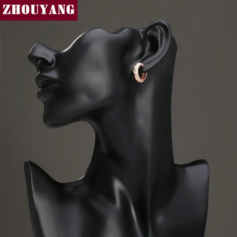 ZHOUYANG 2016 новый классический дизайн розового золотого цвета с кубическим
